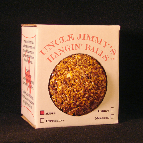 560-0275 Uncle Jimmys Hanging Balls Various Flavours Apple 